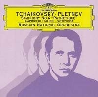 Peter Tchaikovsky Symphony No 6 `Pathetique` Capriccio italien Voyevoda Mikhail Pletnev артикул 504b.