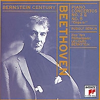 Beethoven Piano Concertos No 3 & No 5 Leonard Bernstein артикул 546b.