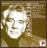 Beethoven Piano Concertos Nos 3 & 4 Gould Leonard Bernstein артикул 555b.