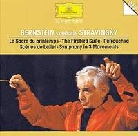 Igor Stravinsky Le Sacre du Printemps The Firebird Suite Petrouchka Leonard Bernstein артикул 560b.
