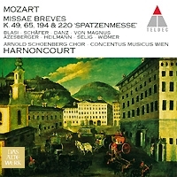 Nikolaus Harnoncourt Mozart Missae Breves артикул 584b.