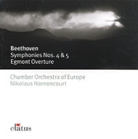 Nikolaus Harnoncourt Beethoven Symphonies Nos 4 & 5 / Egmont Overture артикул 585b.