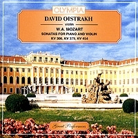 David Oistrakh Violin W A Mozart: Sonatas For Piano And Violin артикул 595b.
