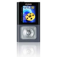 MPIO ONE FG200, 256 Mb, Flash MP3 плеер, FM+дикт, цв дисплей 65K, Gray артикул 418b.