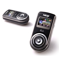 NEXX NF-610, 1 Gb, Flash MP3 плеер, FM+дикт, цв дисплей, USB 2 0, Black артикул 454b.